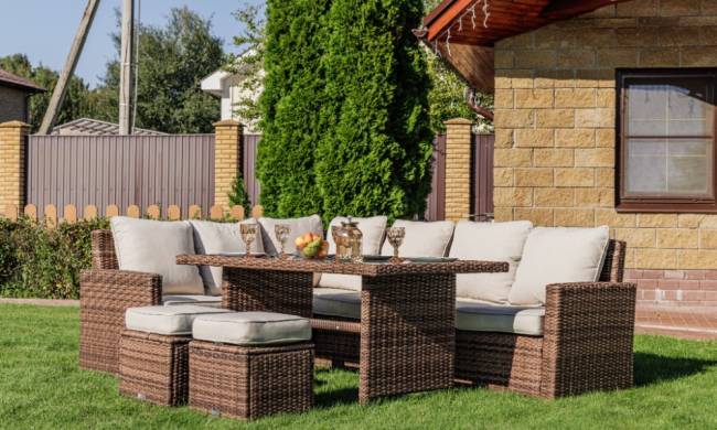 ZORRO коричневый комплект мебели из искусственного ротанга