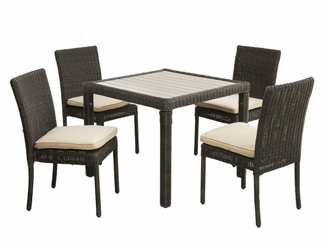 Комплект из искуственого ротанга обеденный 210011 Комплект из искуственого ротанга обеденный 210011