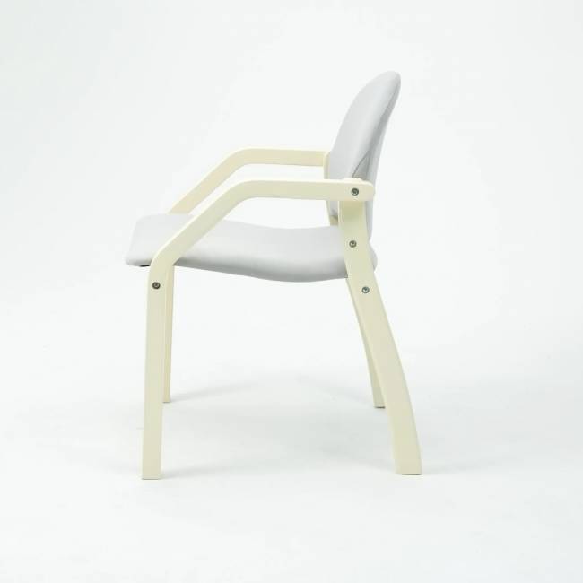 Стул-кресло Джуно 2.0 слоновая кость/серый Стул-кресло Джуно 2.0 слоновая кость/серый