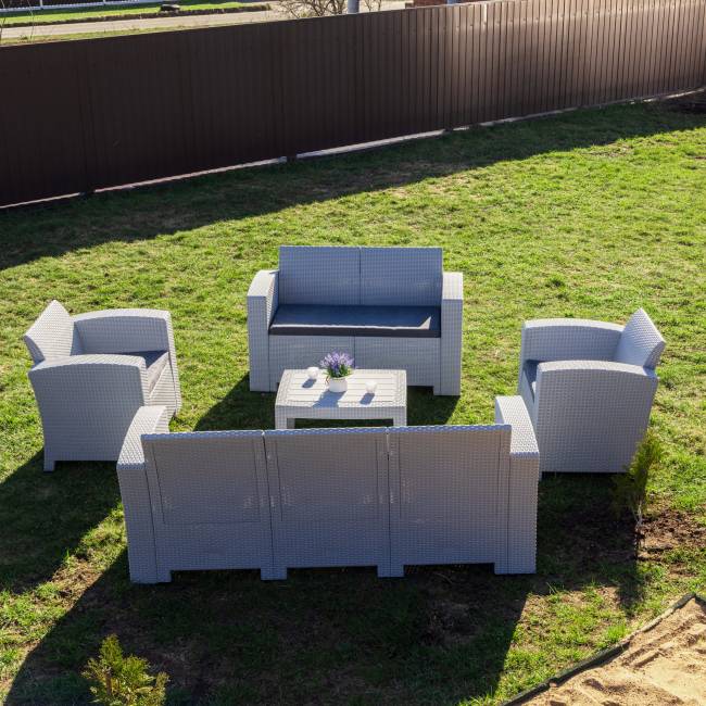 Комплект GRAND LANA LUX L светло-серый Комплект GRAND LANA LUX L светло-серый