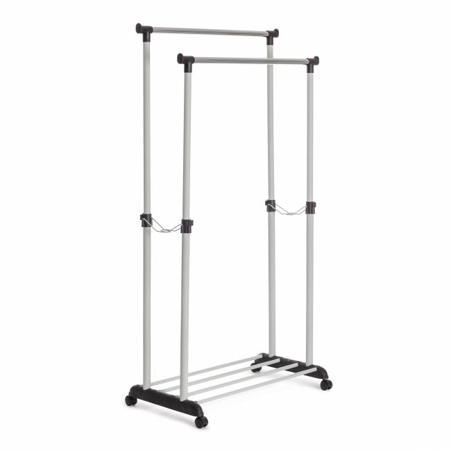 Вешалка JET металл, пластик, 86*44*166 см, черный/светло-серый/хром черный/светло-серый/хром металл, пластик Вешалка JET металл, пластик, 86*44*166 см, черный/светло-серый/хром черный/светло-серый/хром металл, пластик