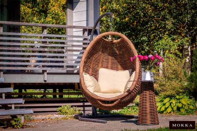 MOKKA MAJORCA подвесное кресло, цвет капучино MOKKA MAJORCA подвесное кресло, цвет капучино
