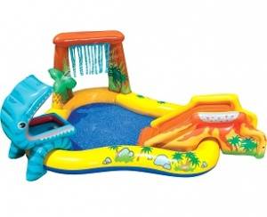 Игровой центр 249х191х109см "Динозавр" с разбрызгивателем, гор. и игруш., 310л, до 81кг, от 2 лет Игровой центр 249х191х109см "Динозавр" с разбрызгивателем, гор. и игруш., 310л, до 81кг, от 2 лет