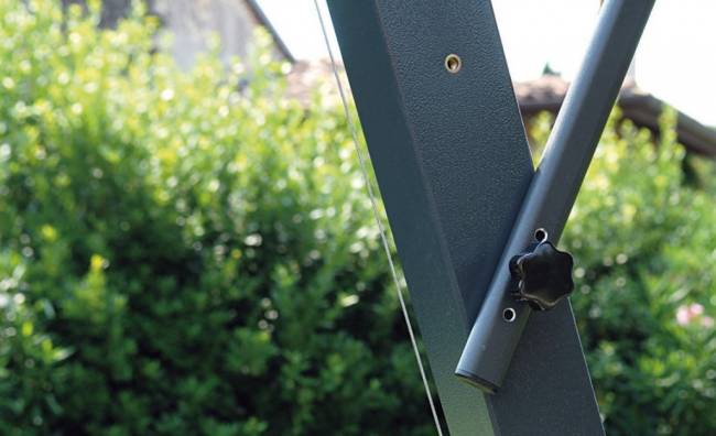 Зонт профессиональный 3х4 м Napoli Braccio антрацит, терракотовый 3000х4000 мм Зонт профессиональный 3х4 м Napoli Braccio антрацит, терракотовый 3000х4000 мм