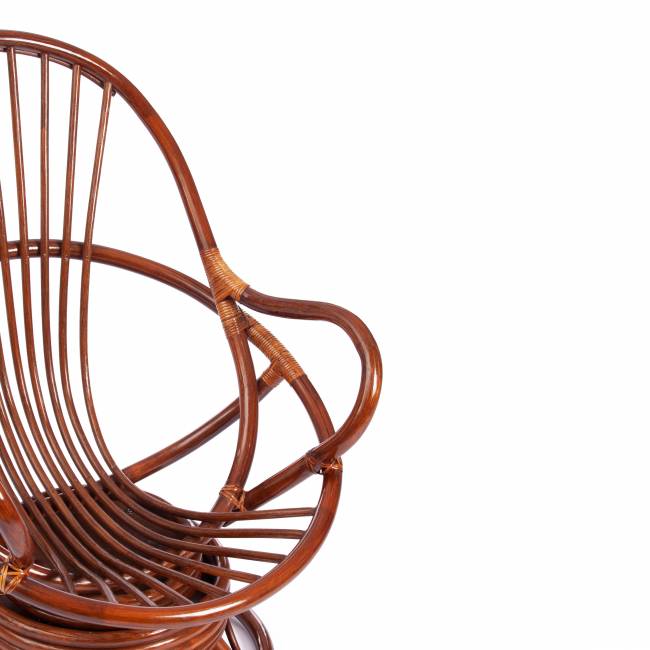 Кресло вращающееся "FLORES" 5005 /без подушки/ Pecan (орех) орех Кресло вращающееся "FLORES" 5005 /без подушки/ Pecan (орех) орех