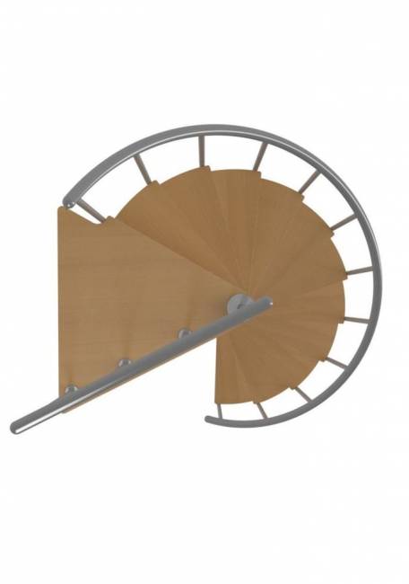 Винтовая лестница Calgary Grey d140 Винтовая лестница Calgary Grey d140