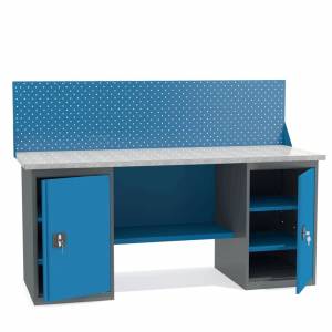 Верстак с двумя Тумбами ВТ2-1.9 (ШхГхВ, мм) 1900x685x850 Верстак с двумя Тумбами ВТ2-1.9 (ШхГхВ, мм) 1900x685x850