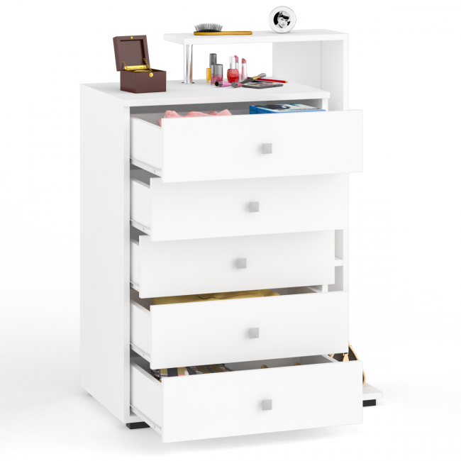 Комод Камелия цвет белый