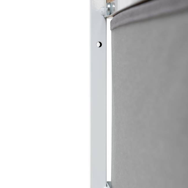 Комод Leset Ноа 4 ящ. узкий Белый Светло-серый