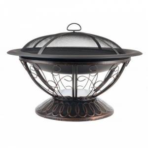 Круглая костровая чаша Hugett Fire Pit 022B