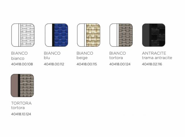 Козырек для лежака Alfa-Eden-Omega-Tropico белый, тортора 690x530 мм