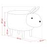 Пуф Leset Rabbit COMBI Milos 16 Бук
