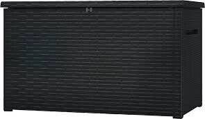 Сундук JAVA BOX 850L (rattan) (Джава бокс) из пластика под фактуру искусственного ротанга, кори Сундук JAVA BOX 850L (rattan) (Джава бокс) из пластика под фактуру искусственного ротанга, кори