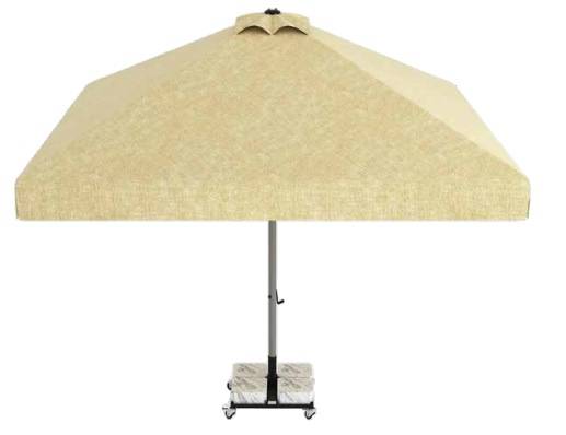 Зонт профессиональный 4х4 м Lux Telescopic 4000х4000 мм