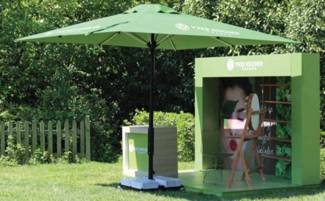 Зонт профессиональный 4х4 м Lux Telescopic 4000х4000 мм