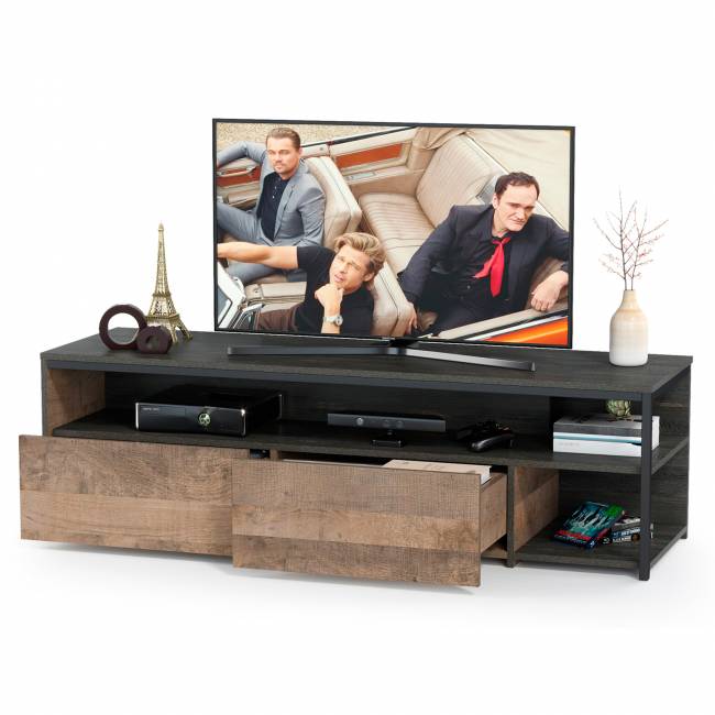 Тумба под ТВ Трувор 13.70 цвет дуб гранж песочный/интра Тумба под ТВ Трувор 13.70 цвет дуб гранж песочный/интра