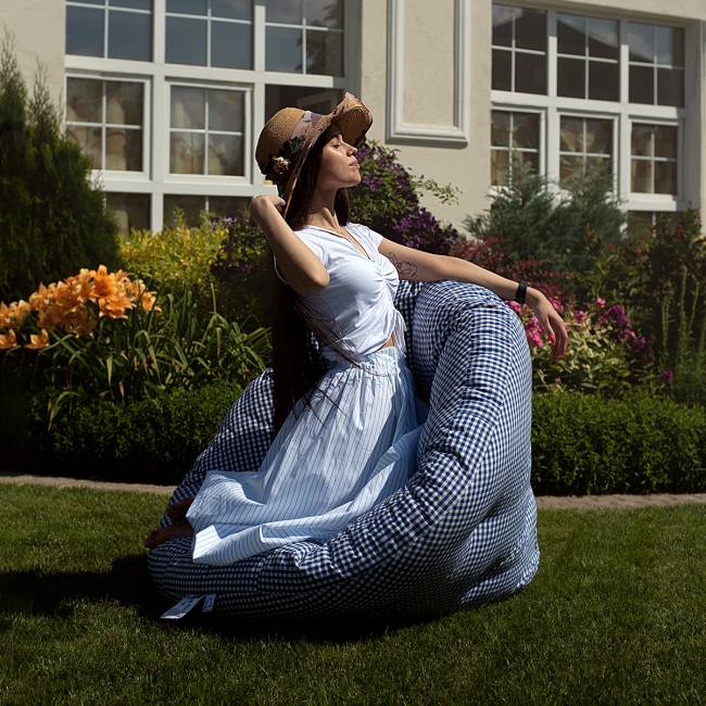 Футон G, ткань blue