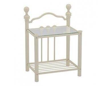 Тумба прикроватная «Дерби в белом» (Derby) (Античный белый )