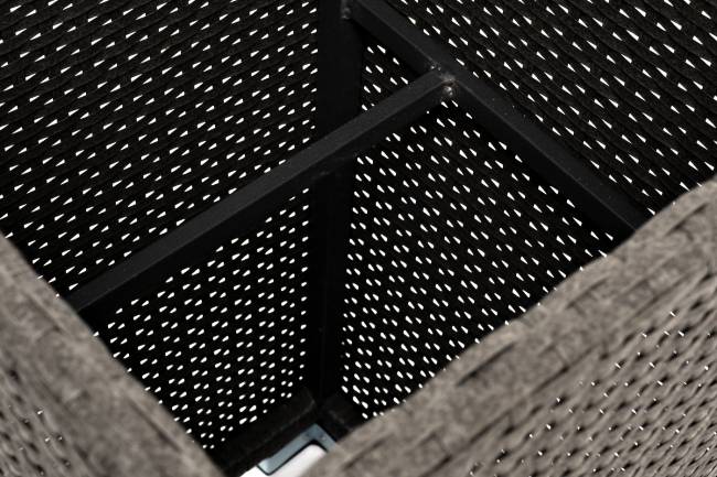 "Капучино" кашпо для цветов плетеное из искусственного ротанга, цвет бежевый "Капучино" кашпо для цветов плетеное из искусственного ротанга, цвет бежевый