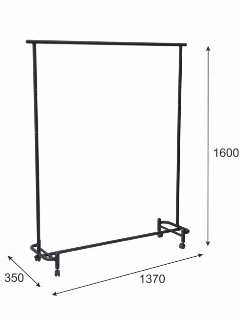 Вешалка напольная Пико 26 черный