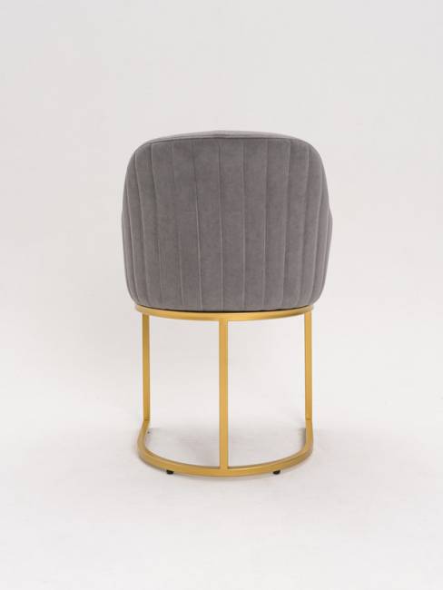Стул Amely Gray / Gold