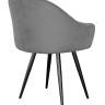 Стул DikLine 439 поворотный, C56 серый, ножки черные
