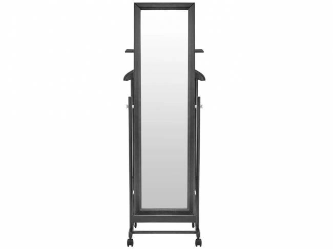 Вешалка костюмная с зеркалом на колесах В 24Н венге Вешалка костюмная с зеркалом на колесах В 24Н венге