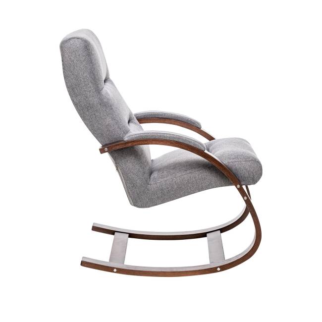 Кресло-качалка Leset Милано Орех текстура Malmo 90
