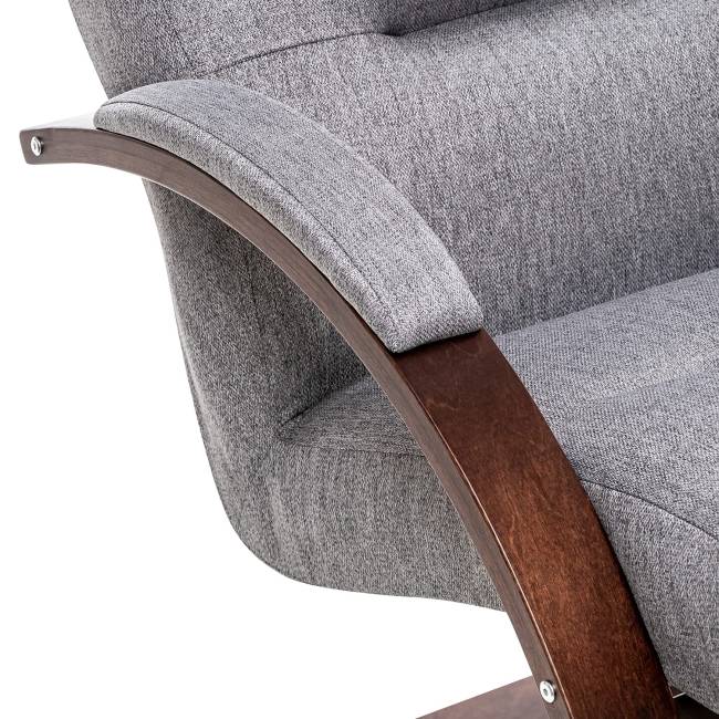 Кресло-качалка Leset Милано Орех текстура Malmo 90