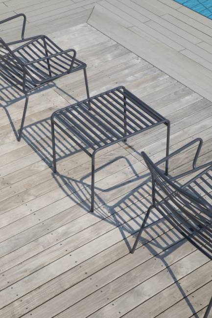 Cтолик кофейный металлический Link 570х450х450 мм