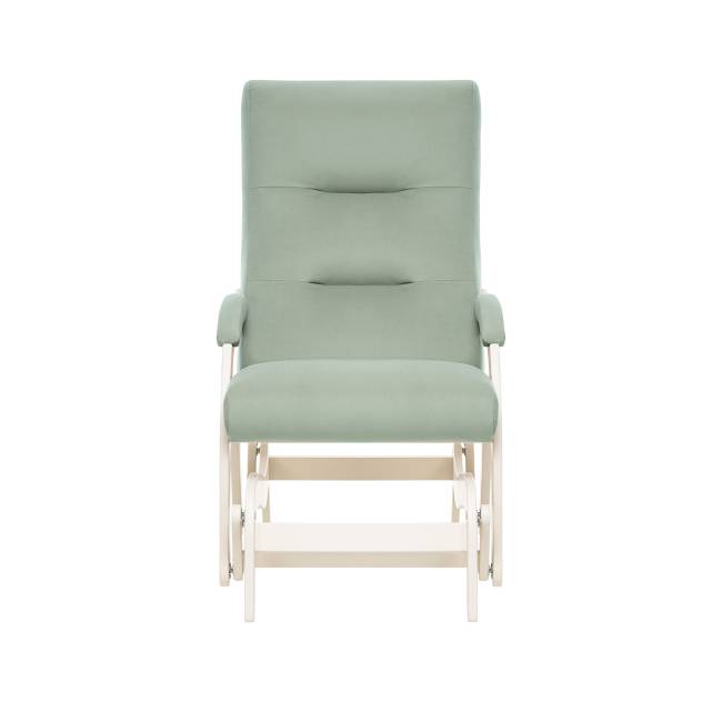 Кресло-маятник Leset Дэми Слоновая кость V14 бирюзовый